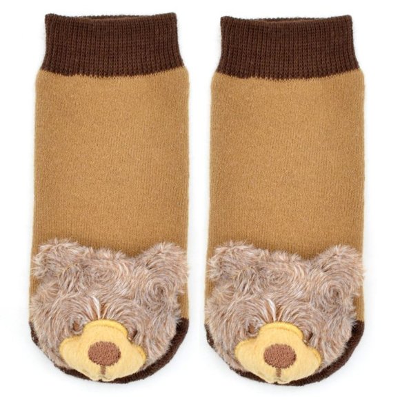 Grizzly Bear Rattle Socks - Picture 2 of 3